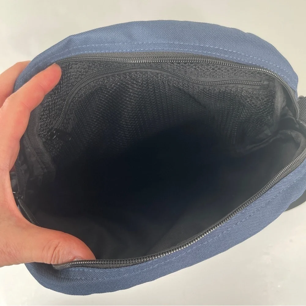 Poler Navy Round Shoulder Bag